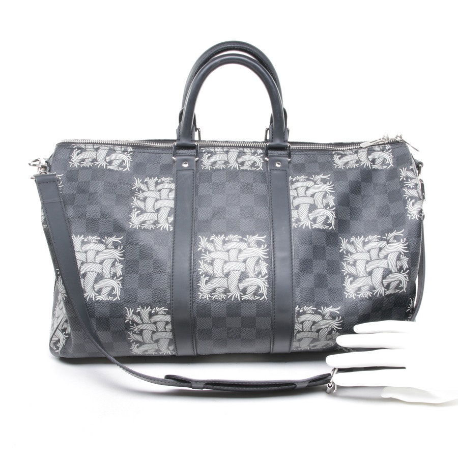 Weekender from Louis Vuitton in Black and Lightgray