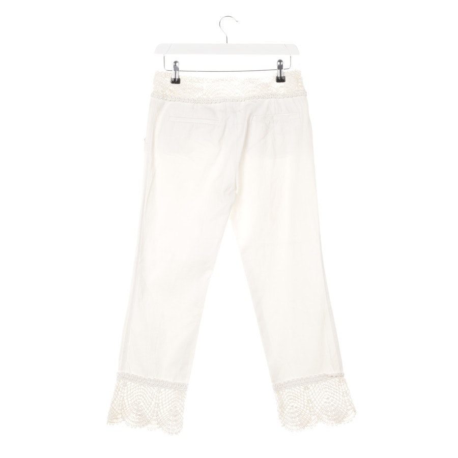 Trousers from Chanel in Ivory size 34 FR 362