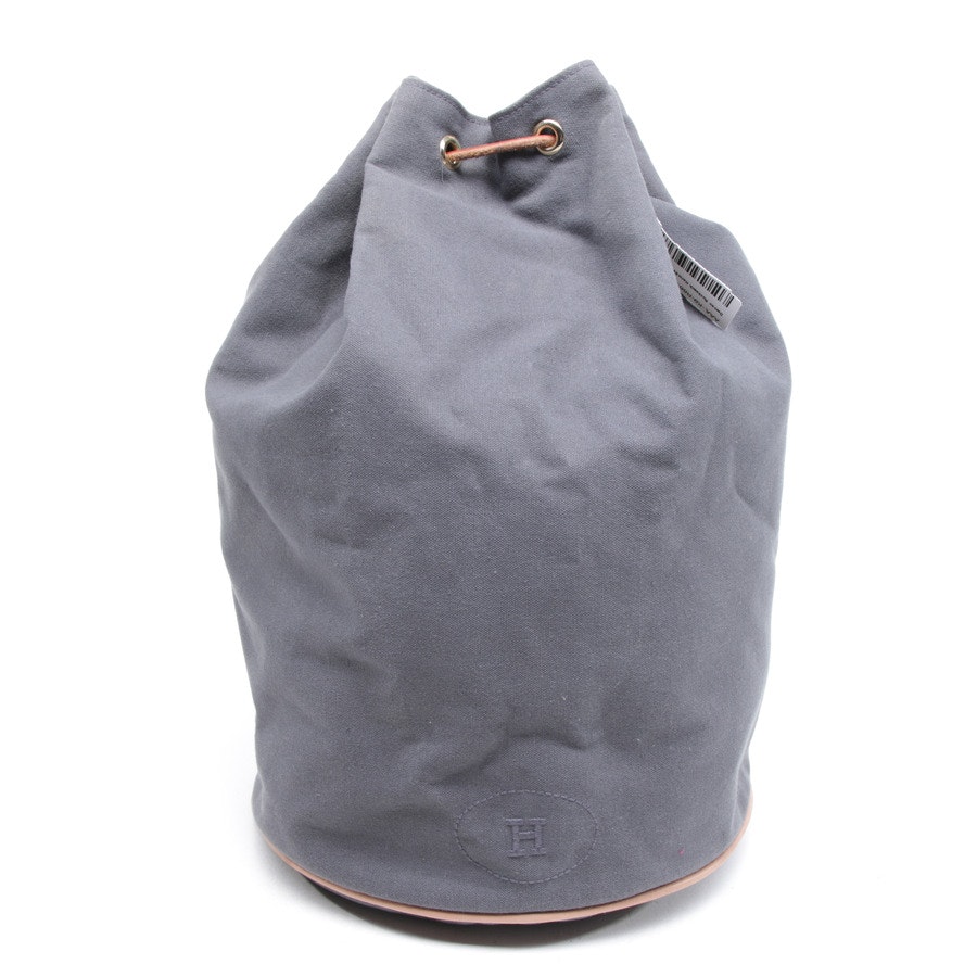 Backpack from Hermès in Gray Matelot