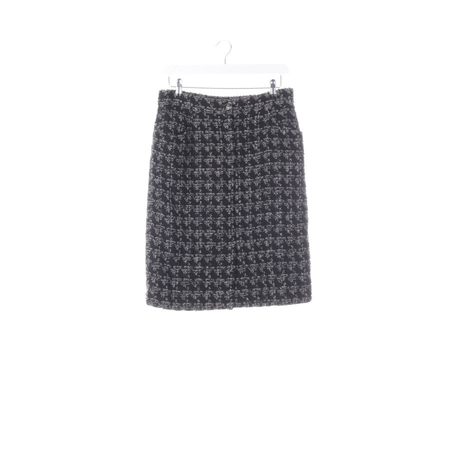 Skirt from Chanel in Black and Silver size 38 FR 40