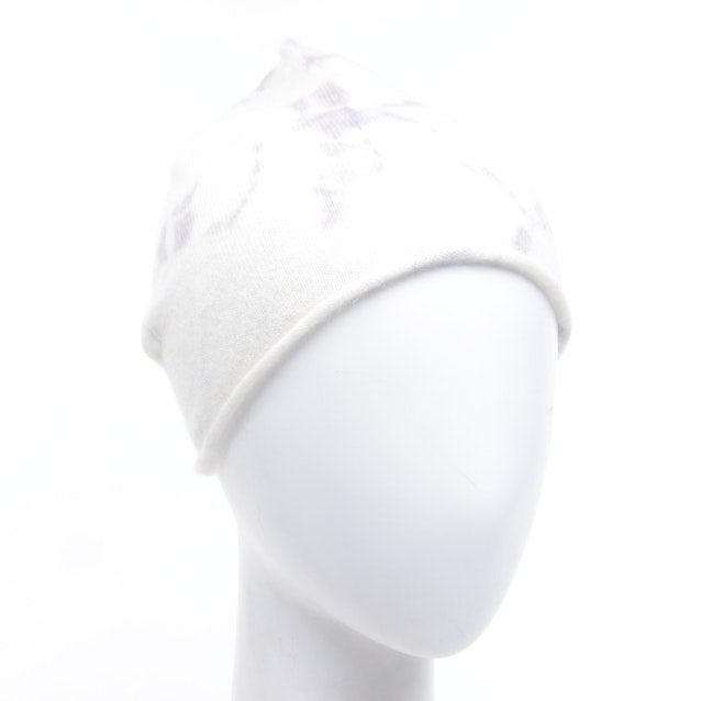 Bild 1 von Kaschmirmütze von OOONCashmere in Elfenbein und Pastell Lila Gr. One Size Neu | Vite EnVogue