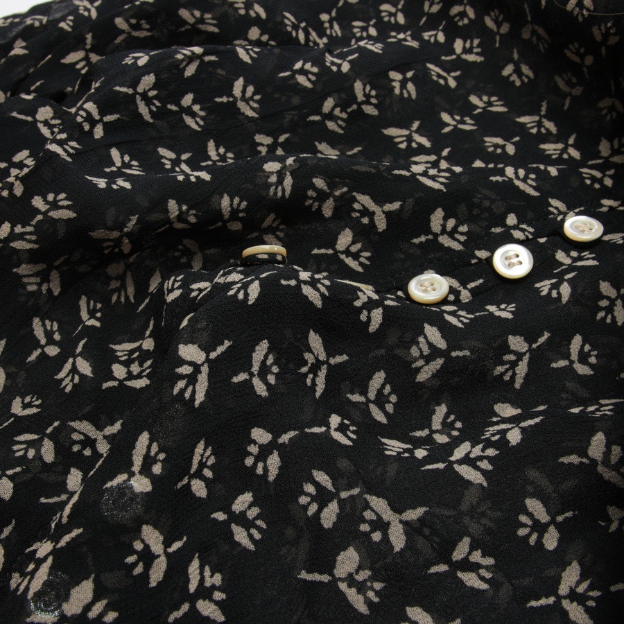 ISABEL MARANT Blusenshirt mit Glitzergarn in schwarz