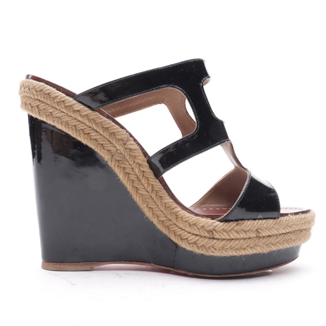 Image 1 of Wedges from Christian Louboutin in Black size 38 EUR | Vite EnVogue