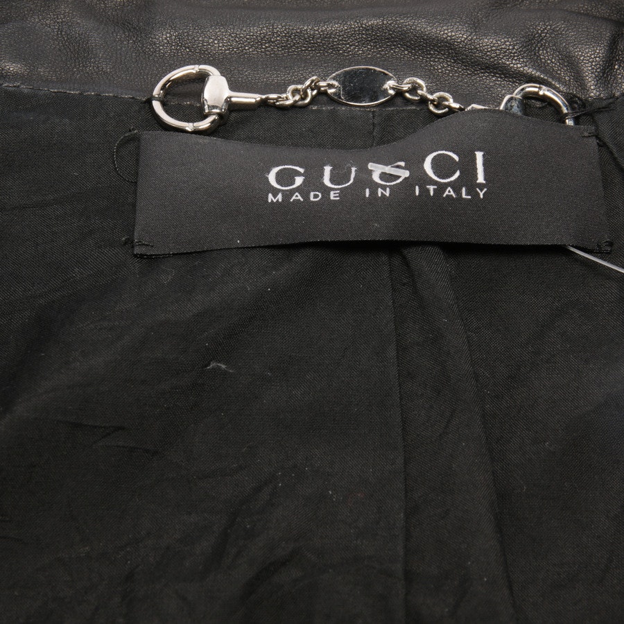 Lederjacke von Gucci in Schwarz Gr. 34 IT 40