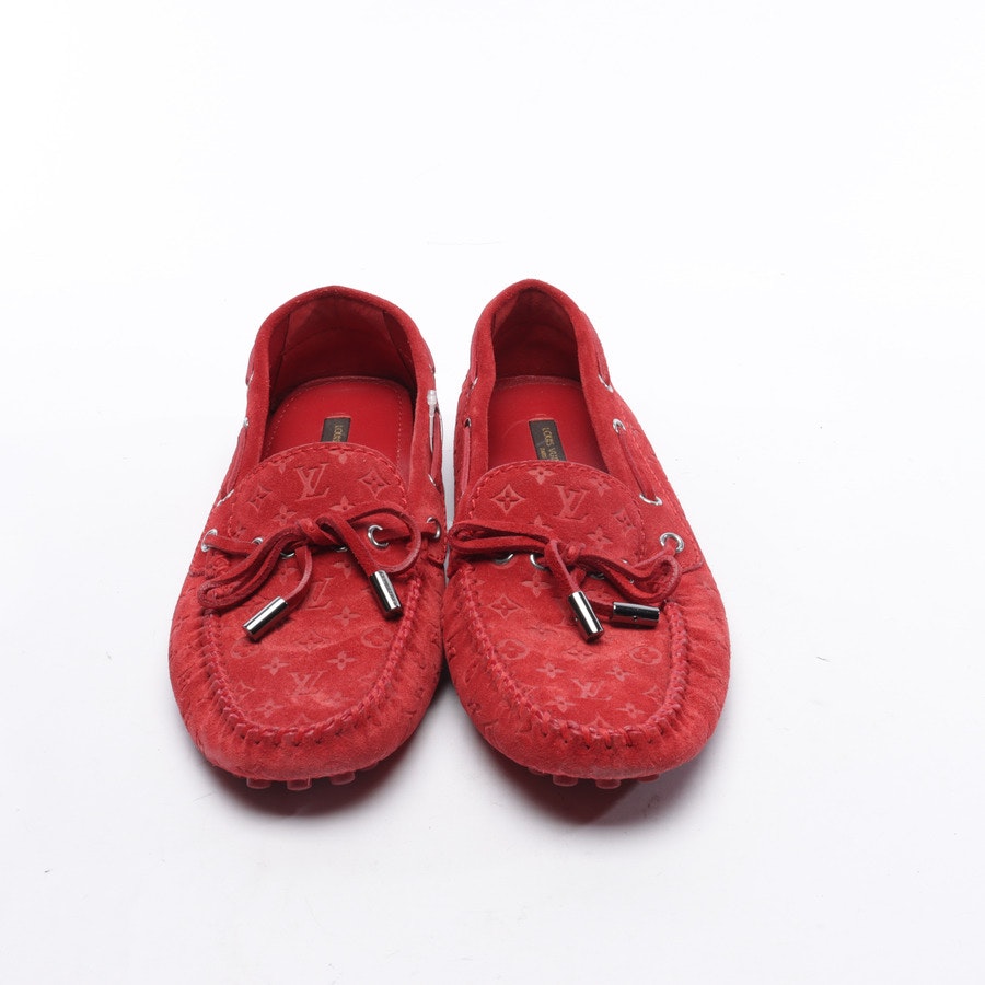 Loafers from Louis Vuitton in Red size 37 EUR