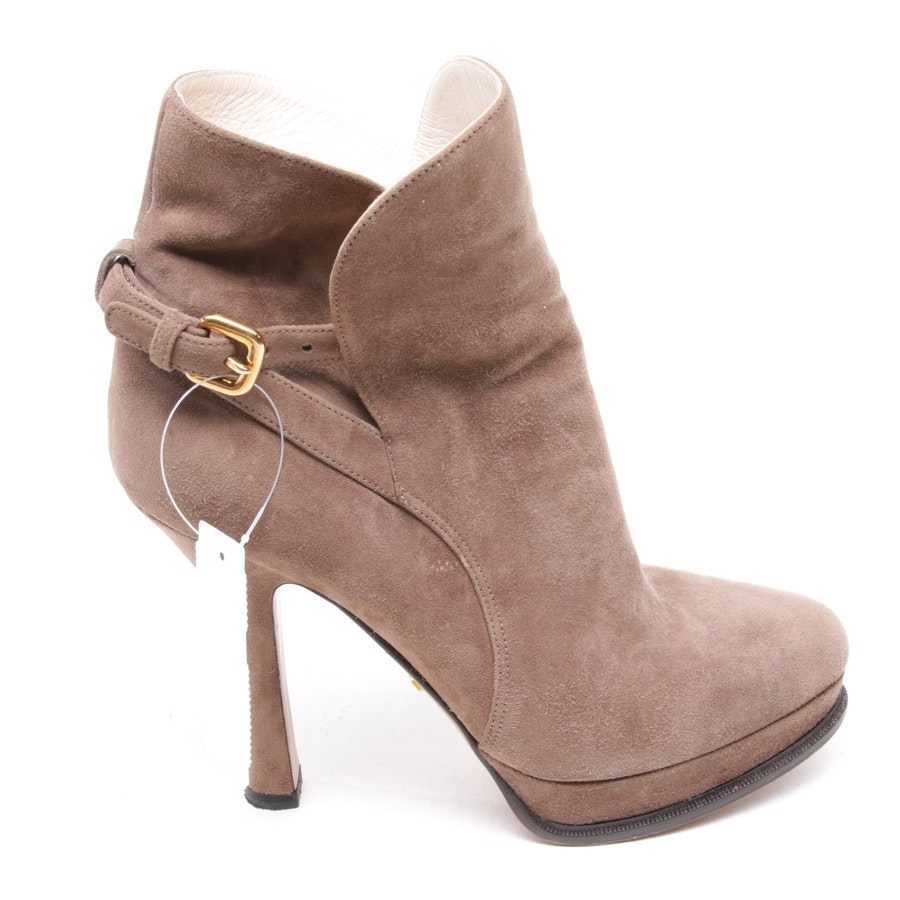 Ankle Boots from Prada in Brown size 38,5 EUR