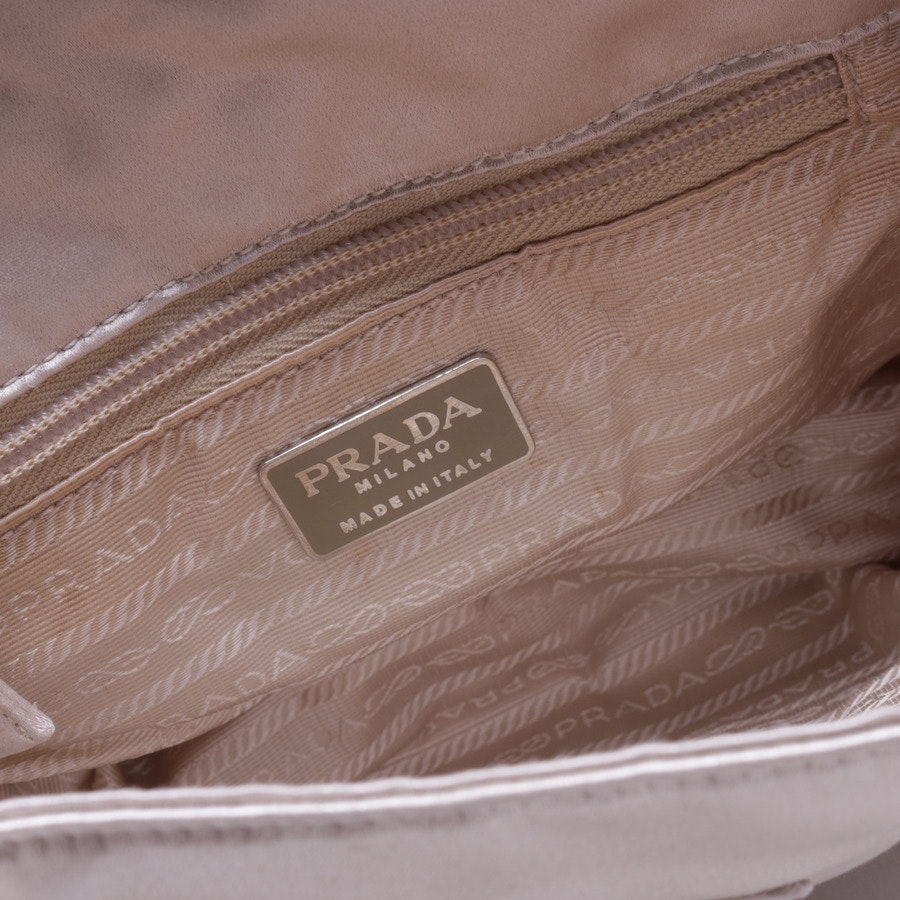 Handbag from Prada in Beige