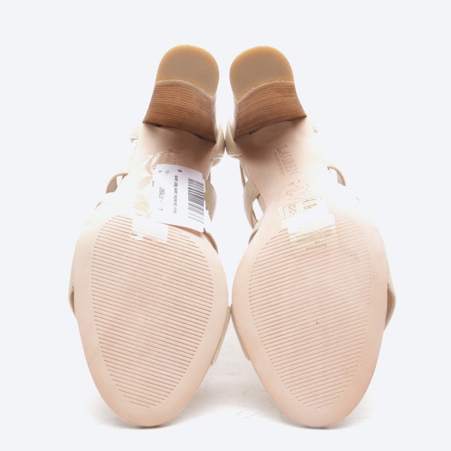 Bild 4 von Sandaletten von Lauren Ralph Lauren in Beige Gr. 38 EUR US 7 Neu | Vite EnVogue