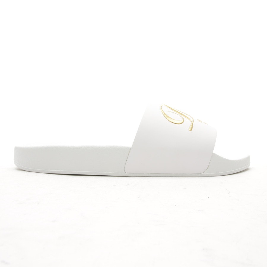 Sandals from Dolce & Gabbana in White and Gold size 41 EUR New