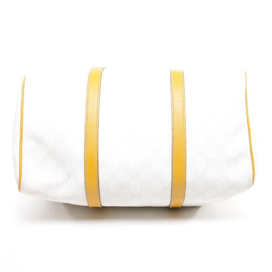 Handtasche von Gucci in Weiß und Gelb