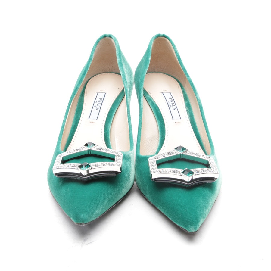 High Heels from Prada in Green size 38 EUR New
