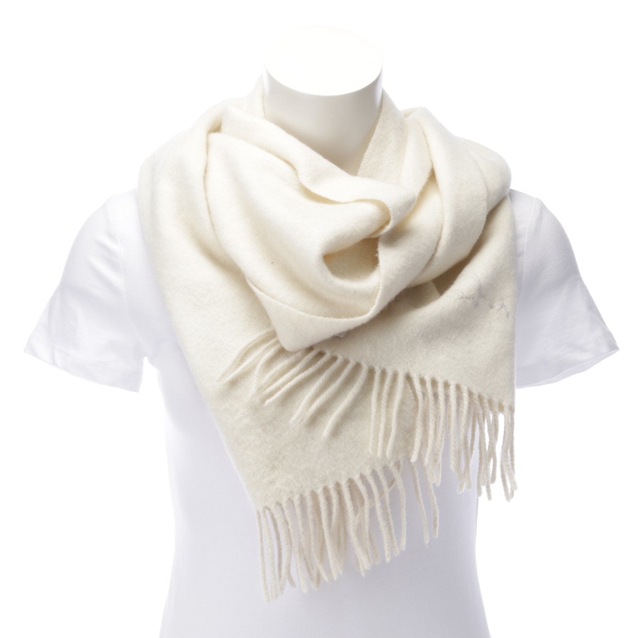 Cashmere Shawl from Burberry in Ivory