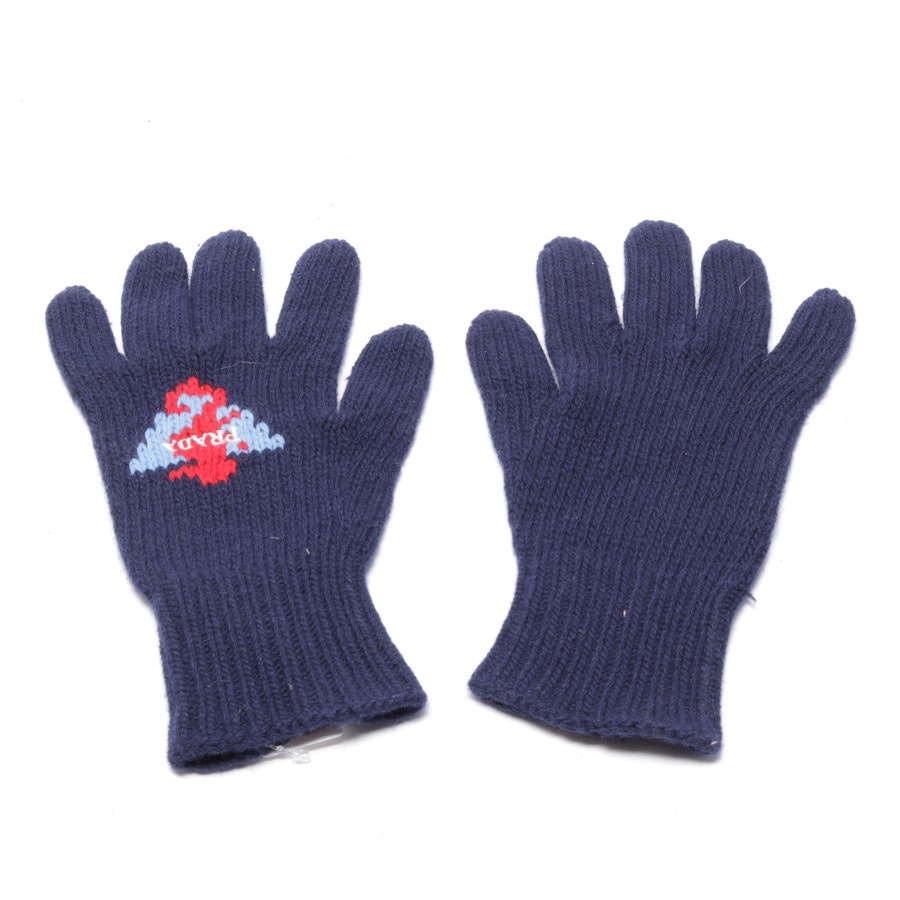Winter Gloves from Prada in Darkblue size M