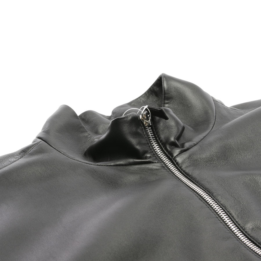 Leather Jacket from Prada in Black size 52 New
