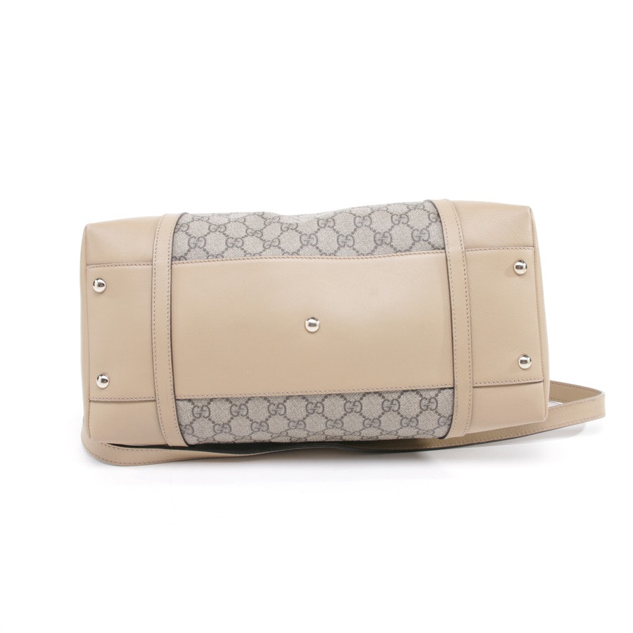 Handbag from Gucci in Tan and Gray