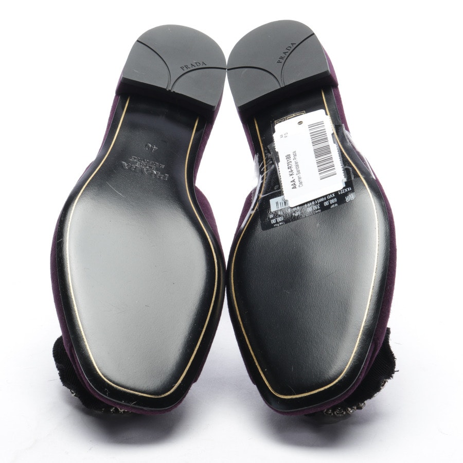 Sandals from Prada in Purple size 40 EUR New