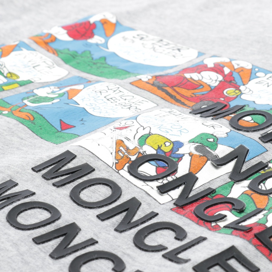 T-Shirt von Moncler in Grau Gr. S