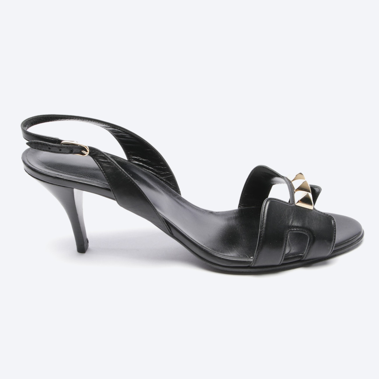 Image 1 of Heeled Sandals from Hermès in Black size 39,5 EUR | Vite EnVogue