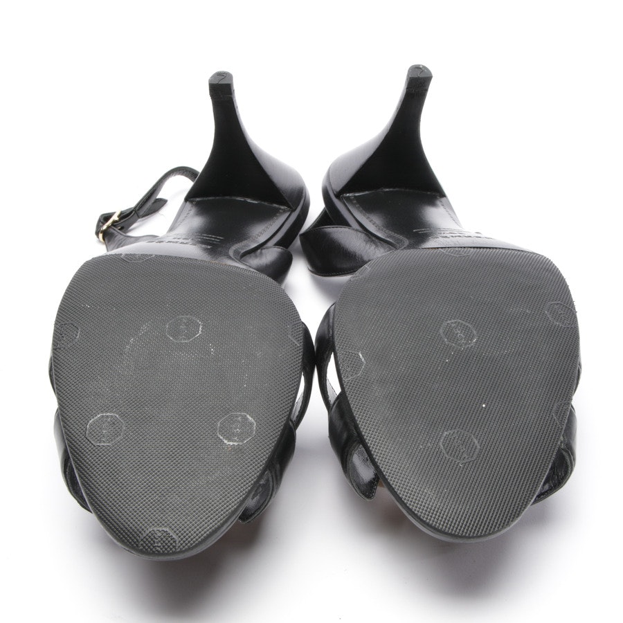 Heeled Sandals from Hermès in Black size 39,5 EUR