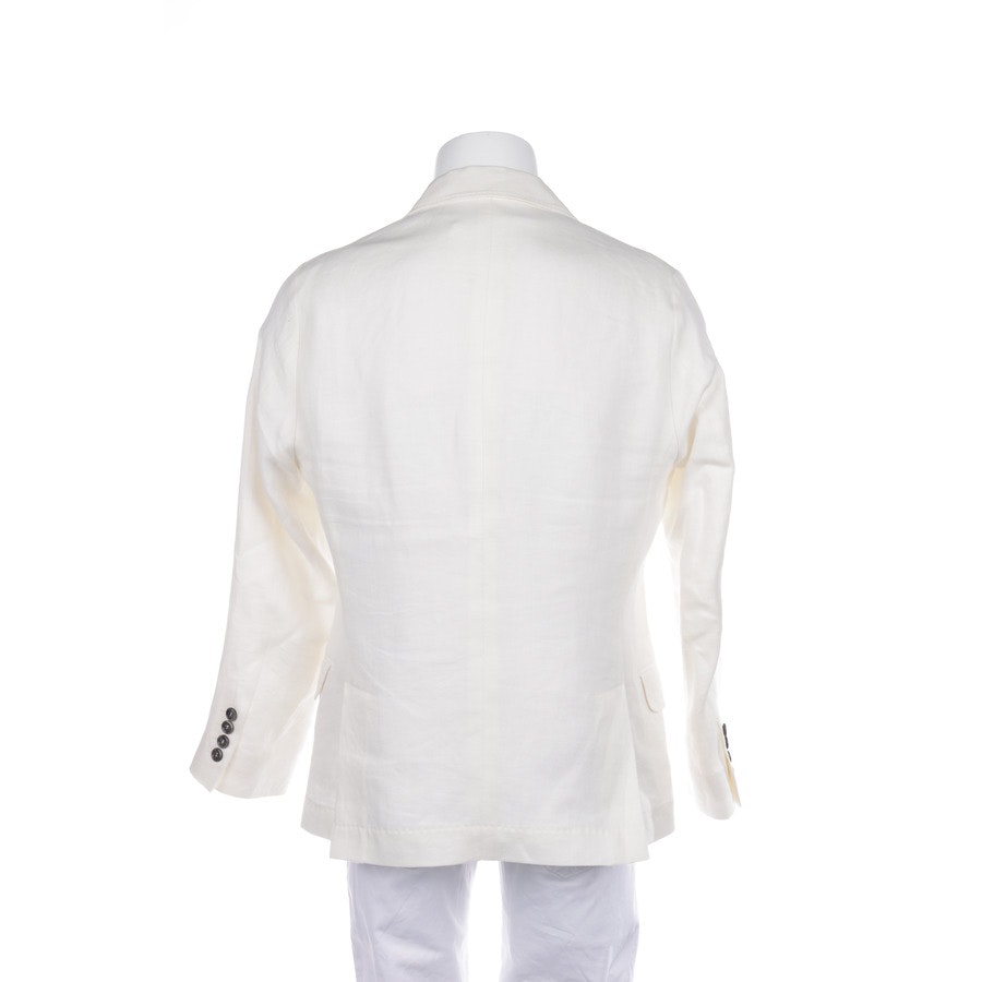 Linen Blazer from Brunello Cucinelli in White size 48