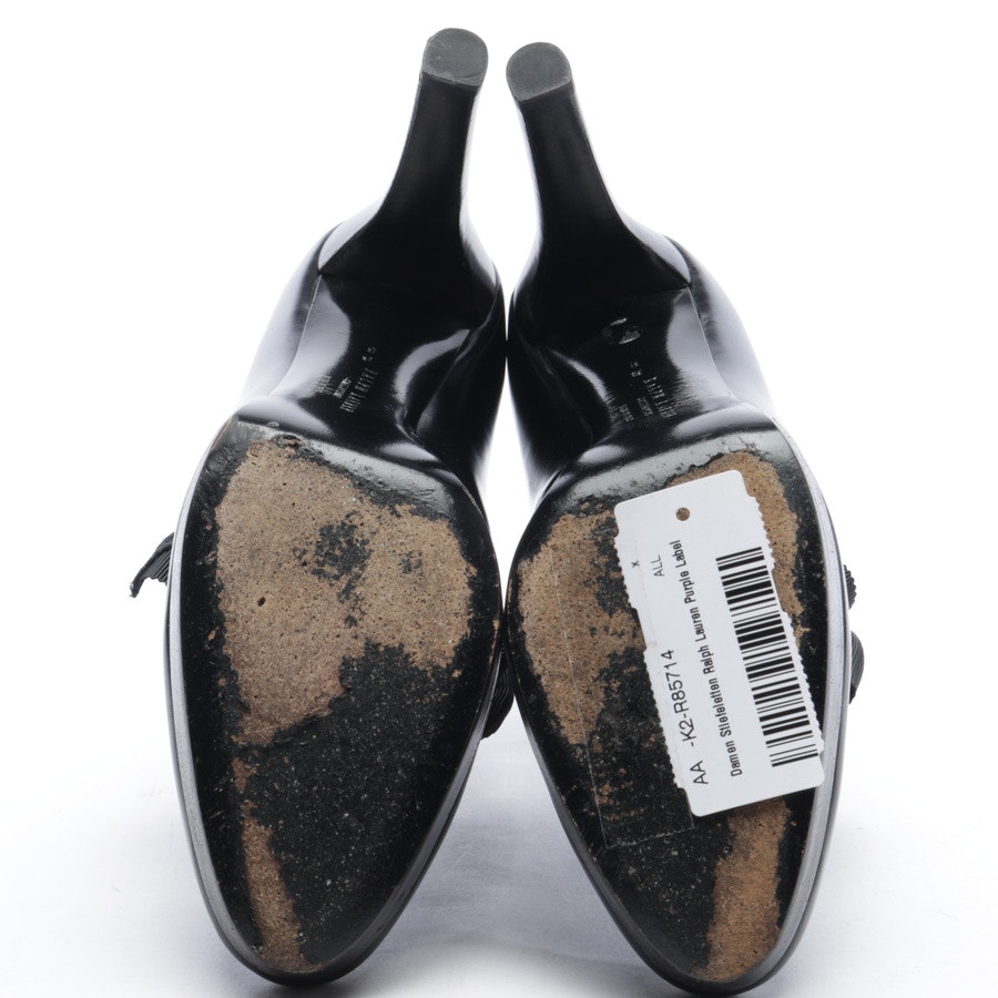 Ankle Boots von Ralph Lauren Purple Label in Schwarz Gr. 39 EUR UK 8
