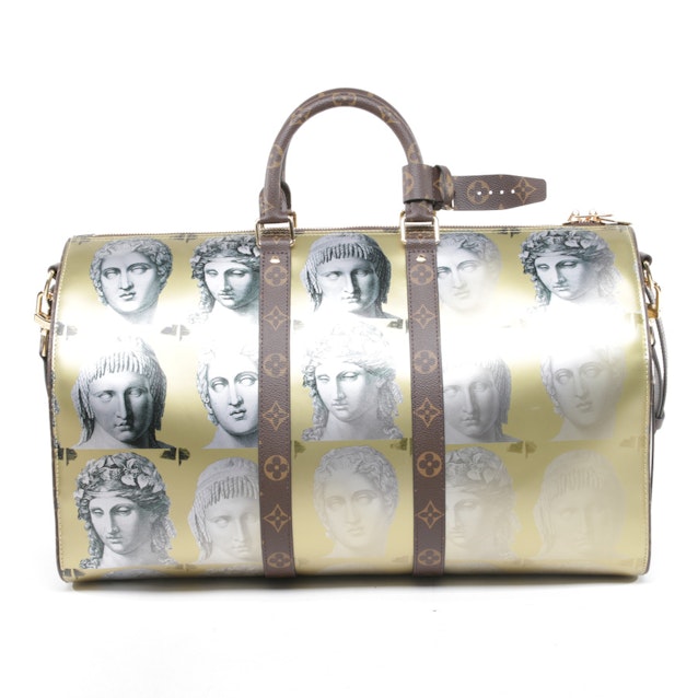 Weekender from Louis Vuitton x Fornasetti in Multicolored Keepall B | Vite EnVogue
