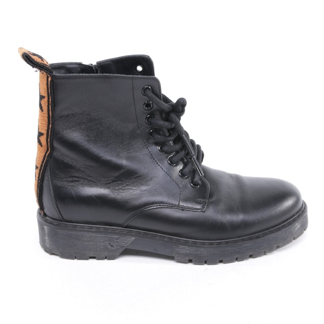 Image 1 of Ankle Boots from Stokton in Black and Orange size 39 EUR | Vite EnVogue