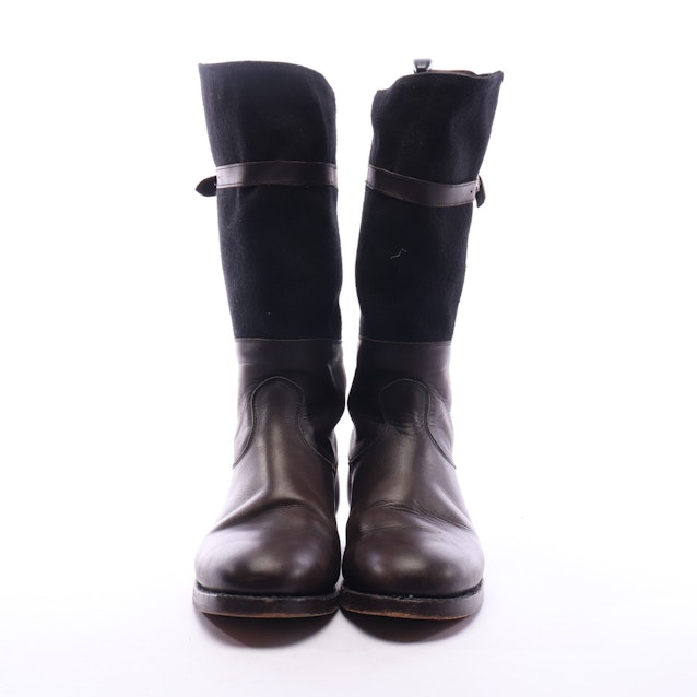 Boots from Ludwig Reiter in Black and Brown size 40,5 EUR UK 7 | Vite EnVogue