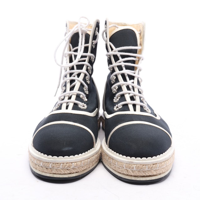 High-Top Sneakers from Chanel in Darkblue and White size 38 EUR | Vite EnVogue