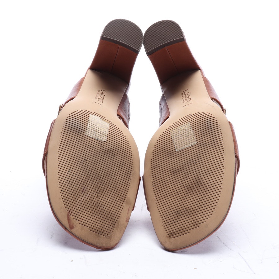 Sandaletten von Lauren Ralph Lauren in Cognac Gr. 41 EUR US 9,5 Neu