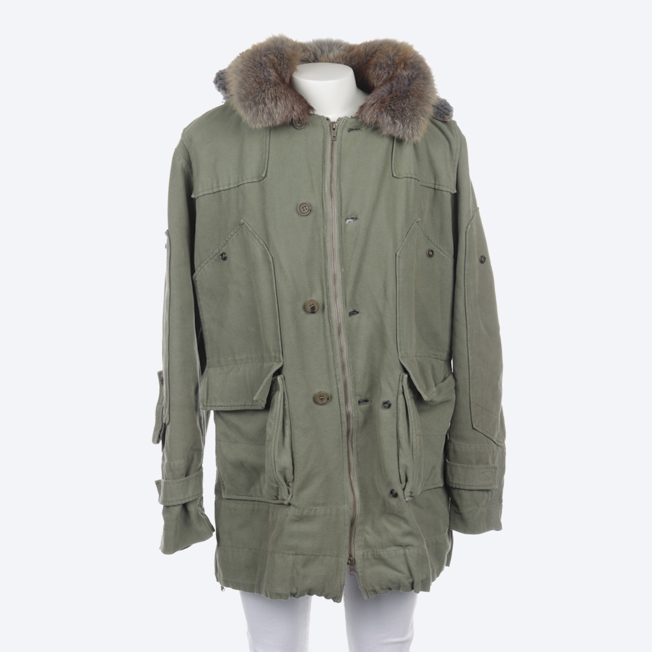 Image 1 of Winter Jacket from Ermanno Scervino in Lightgreen size L | Vite EnVogue