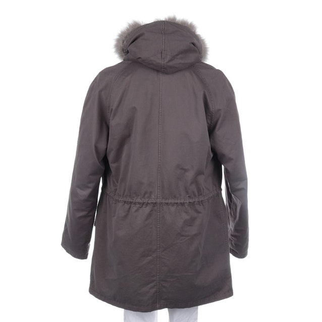 Winter Coat from Yves Salomon in Gray size 52 | Vite EnVogue