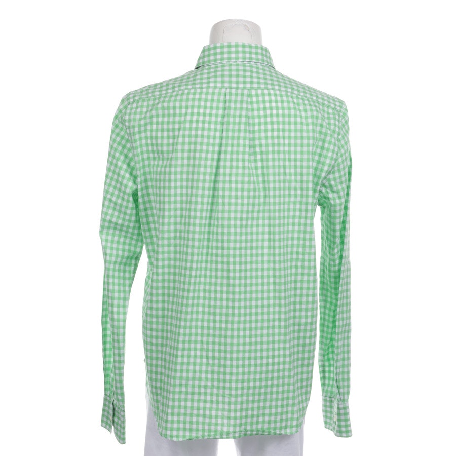 Bluse von Polo Ralph Lauren in Grün und Weiß Gr. L