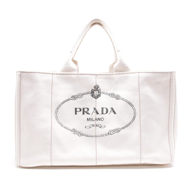 Bild 1 von Handtasche von Prada in Beige CANAPA | Vite EnVogue