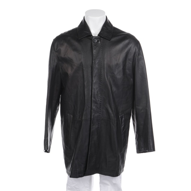 Image 1 of Leather Coat from Daniel Hechter in Black size 50 | Vite EnVogue