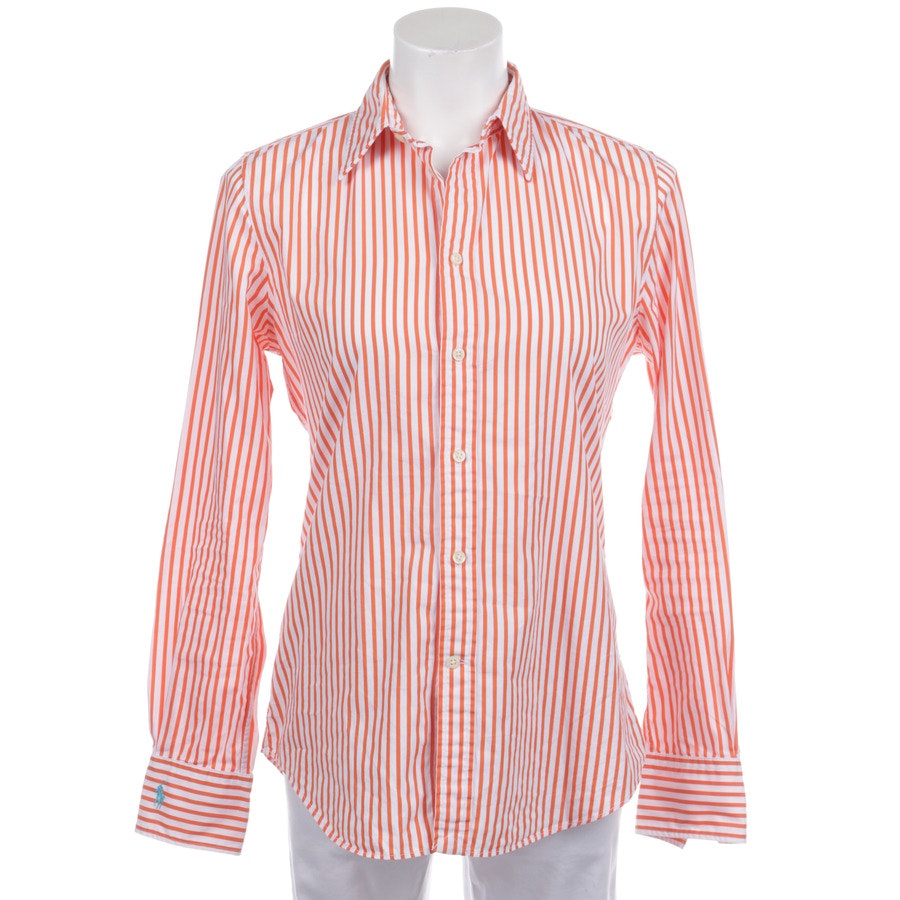 Bluse von Polo Ralph Lauren in Orange Rot und Weiß Gr. 40 US 10