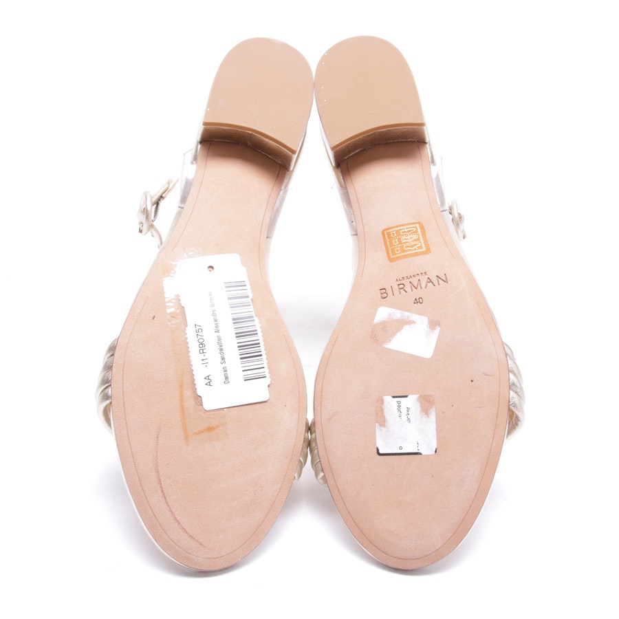 Image 4 of Heeled Sandals in EUR 40 in color Metallic | Vite EnVogue