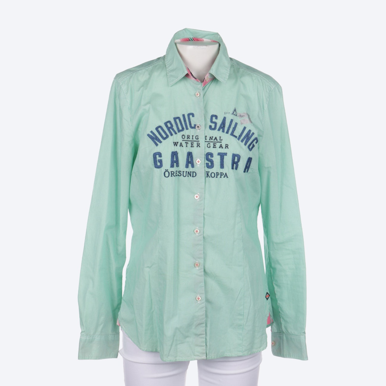 Image 1 of Shirt in M in color Green | Vite EnVogue