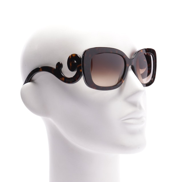 Sonnenbrille von Prada in Braun SPR 27O | Vite EnVogue