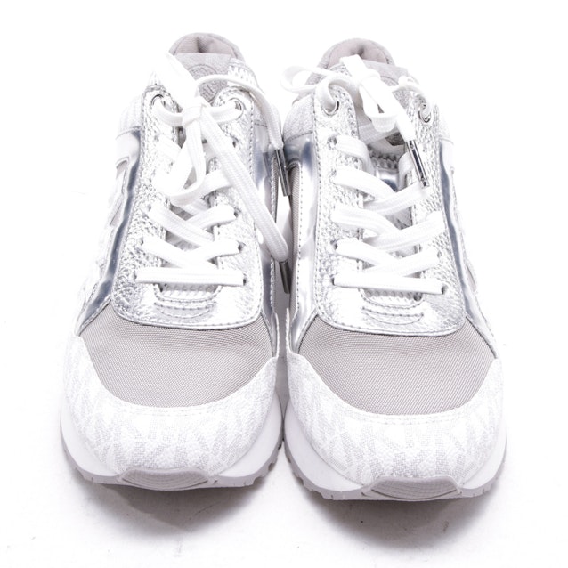 Sneaker von Michael Kors in Weiß und Silber Gr. 37 EUR US 7 Neu | Vite EnVogue