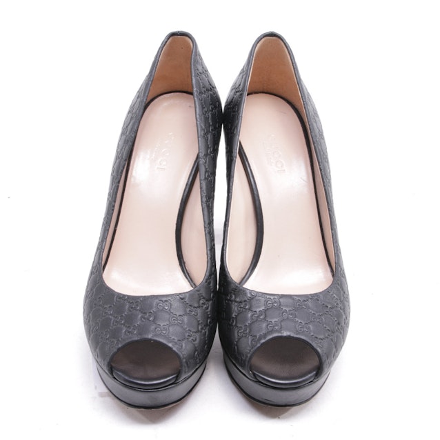 Peep Toes from Gucci in Black size 36 EUR | Vite EnVogue