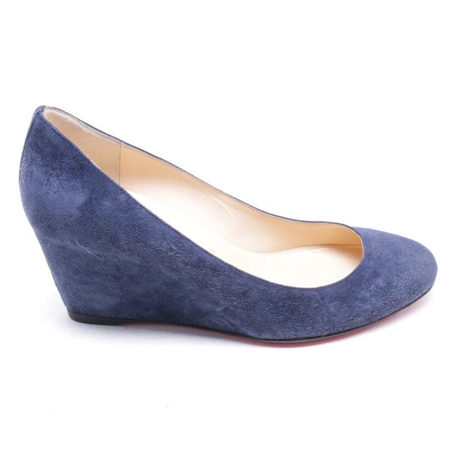 Image 1 of Wedges from Christian Louboutin in Darkblue size 36 EUR | Vite EnVogue