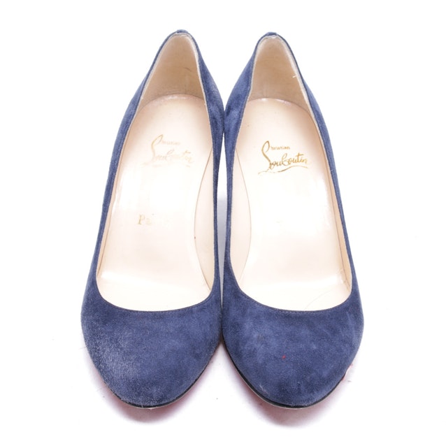 Wedges from Christian Louboutin in Darkblue size 36 EUR | Vite EnVogue