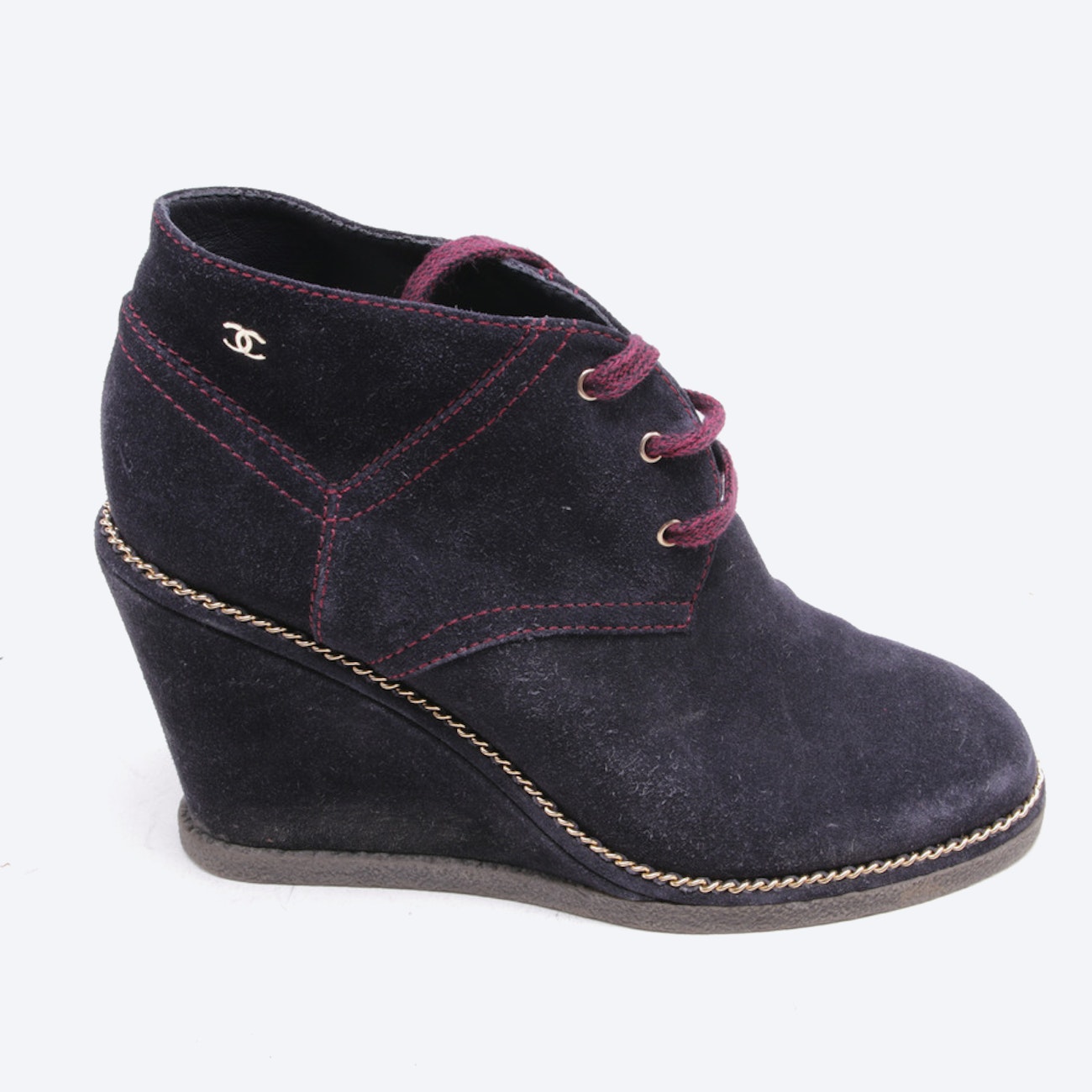 Image 1 of Ankle Boots from Chanel in Indigo and Fuchsia size 40 EUR | Vite EnVogue