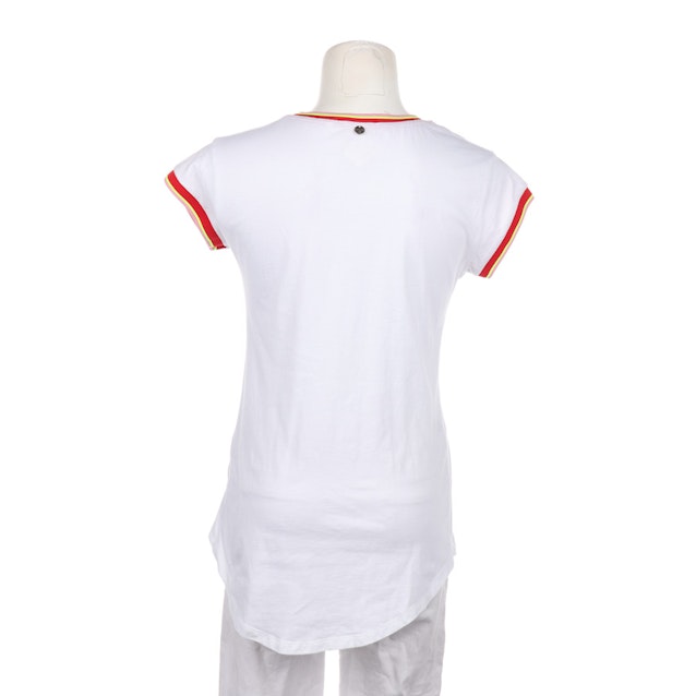 Shirt von Rich & Royal in Weiß und Rot Gr. XS | Vite EnVogue