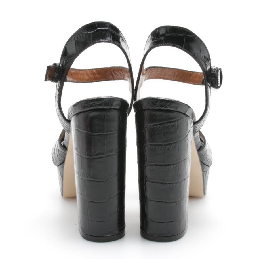 Image 3 of Heeled Sandals in EUR 38.5 in color Black | Vite EnVogue