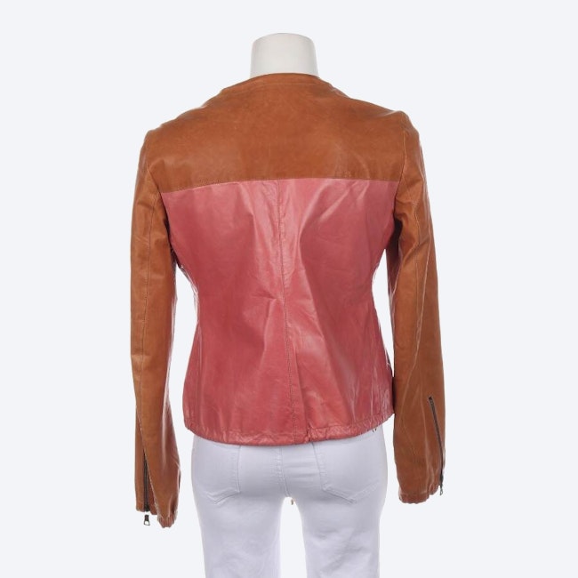 Image 2 of LeatherJacket in 38 in color Brown | Vite EnVogue