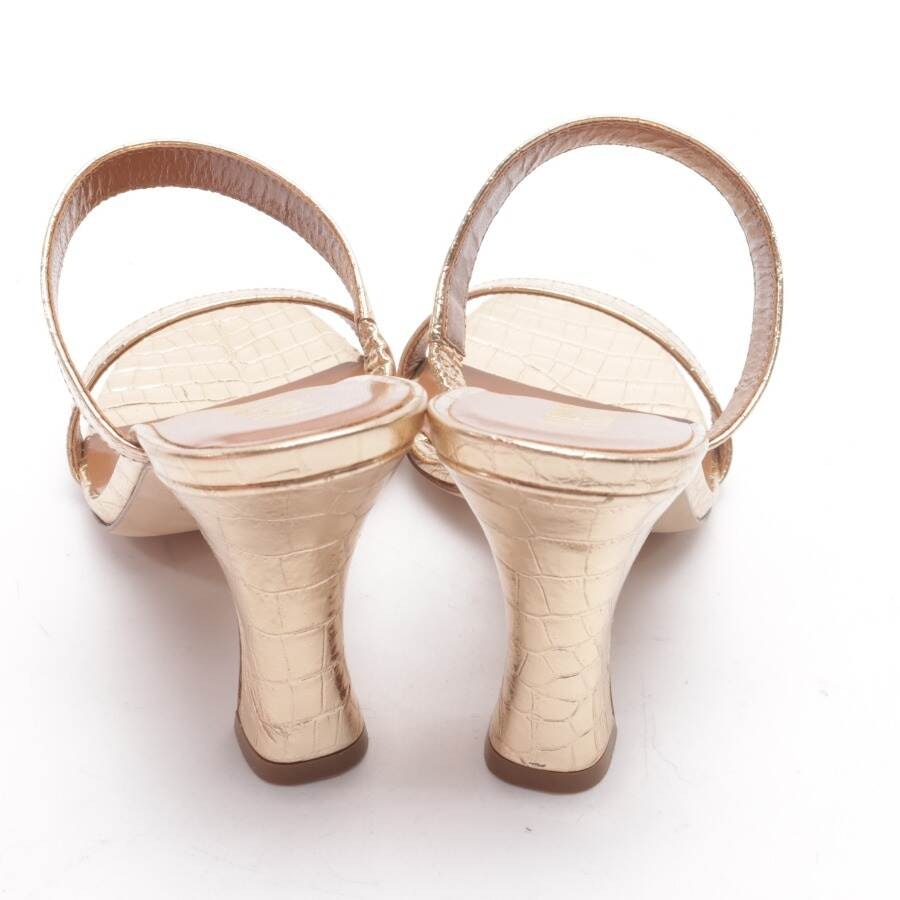Image 3 of Heeled Sandals in EUR 35 in color Metallic | Vite EnVogue