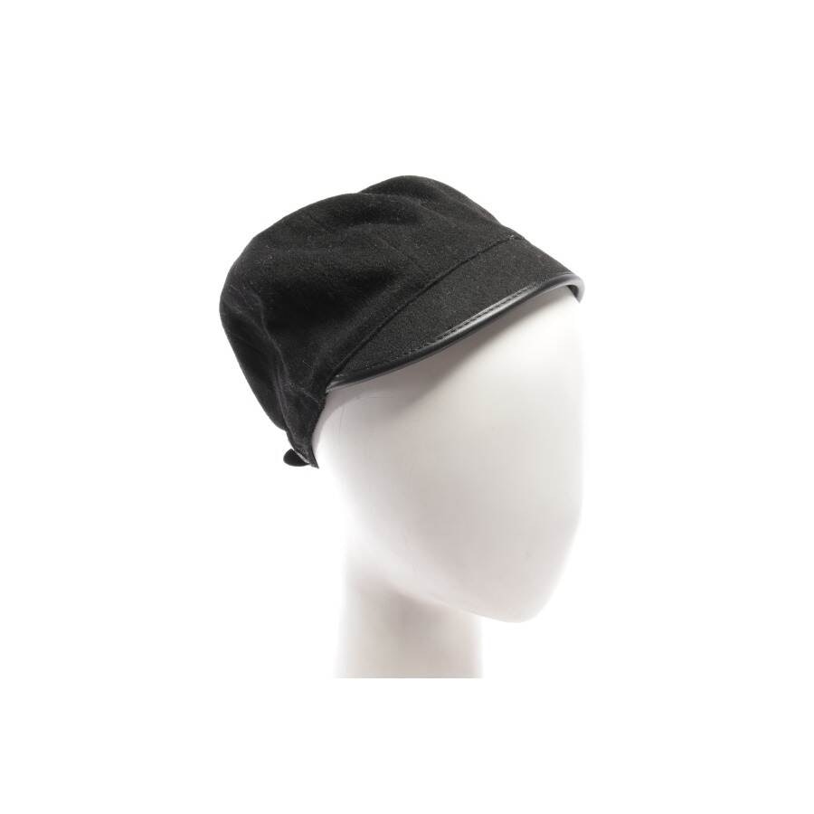 Image 1 of Peaked Cap in color Black | Vite EnVogue