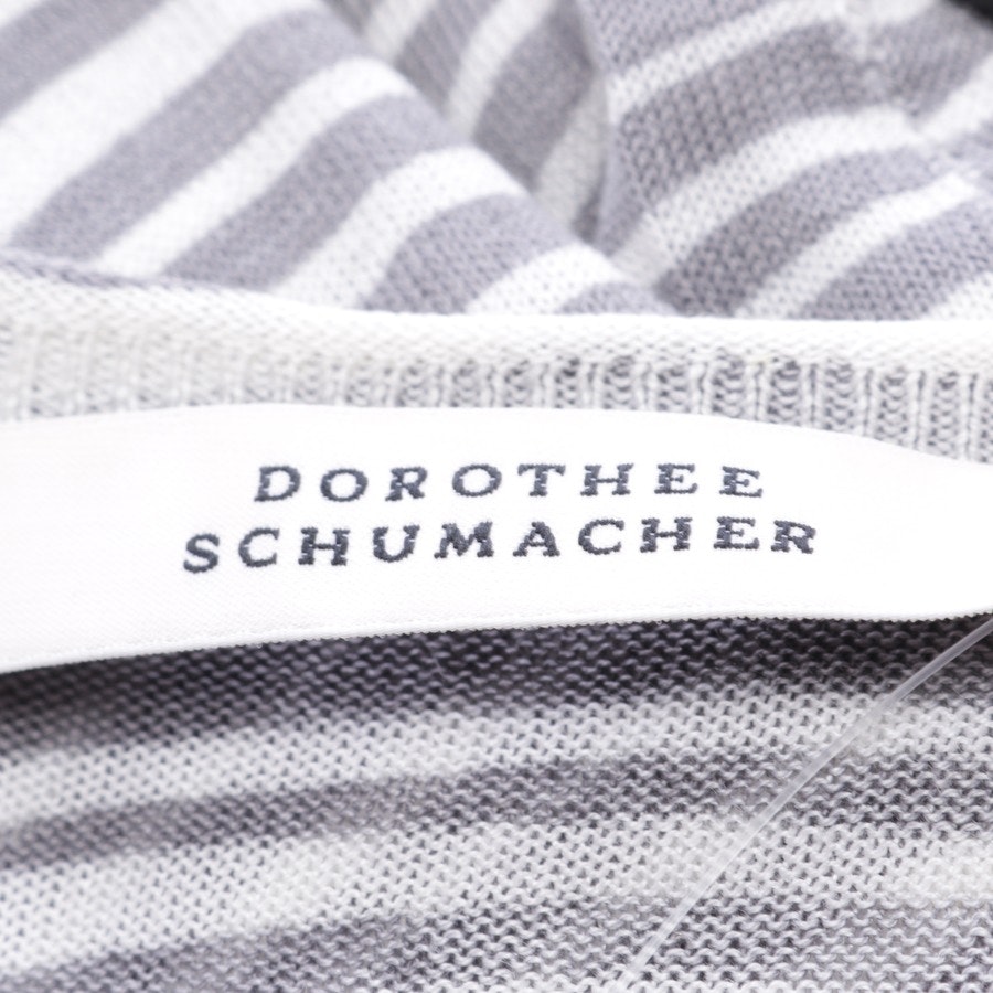 Pullover von Dorothee Schumacher in Grau und Weiß Gr. S